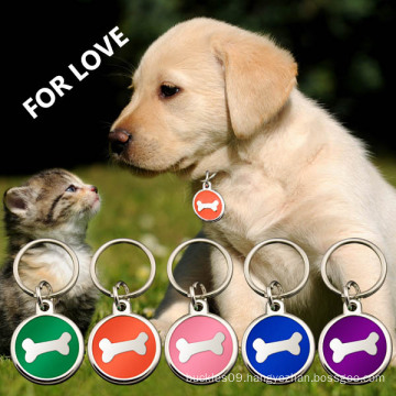 colorful cute dog tags for pets